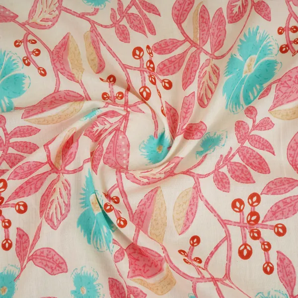 Cream_With_Blue_Floral_Print_Cotton_Fabric_Mfr_29923_Default_Title