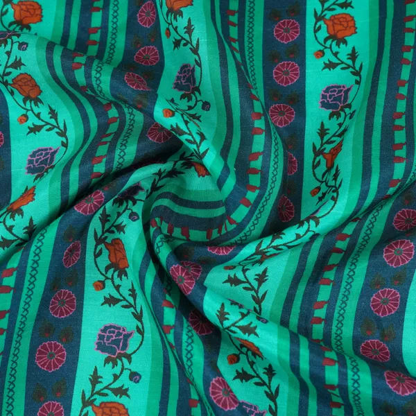 Green_Navy_Blue_Floral_Stripes_Print_Muslin_Fabric_Mf_30196_Default_Title