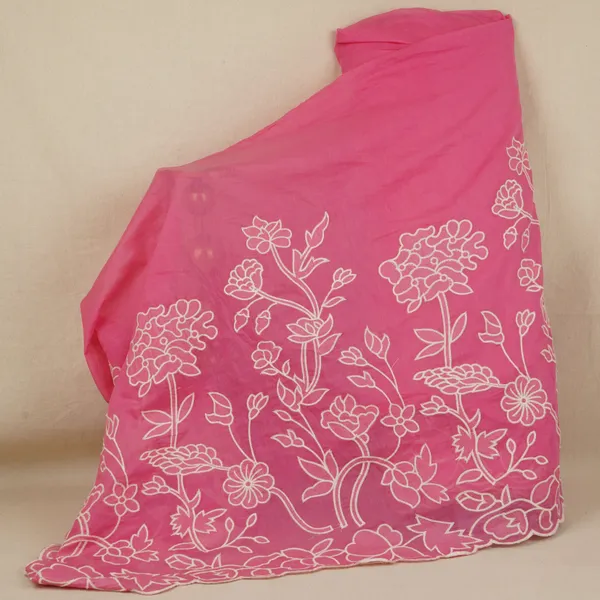 Pink_Floral_Applique_3d_Work_Mul_Chanderi_Fabric_Dc_30257_Default_Title