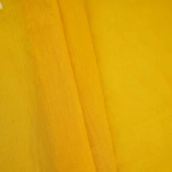 Mustard_Yellow_Floral_Applique_3d_Work_Mul_Chanderi_Fabric_Dc_30258_Default_Title