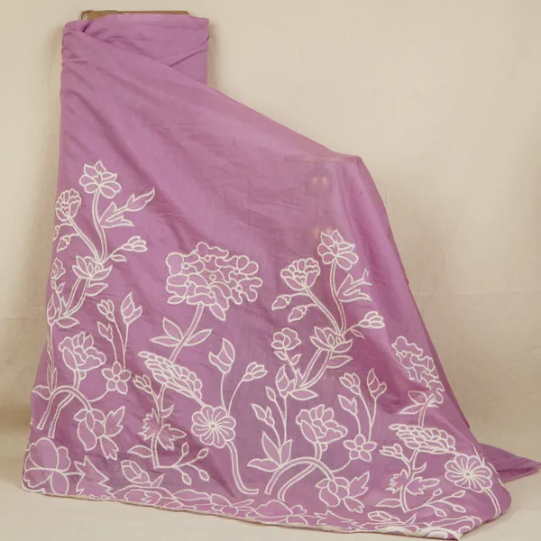 Light_Purple_Floral_Applique_3d_Work_Mul_Chanderi_Fabric_Dc_30259_Default_Title