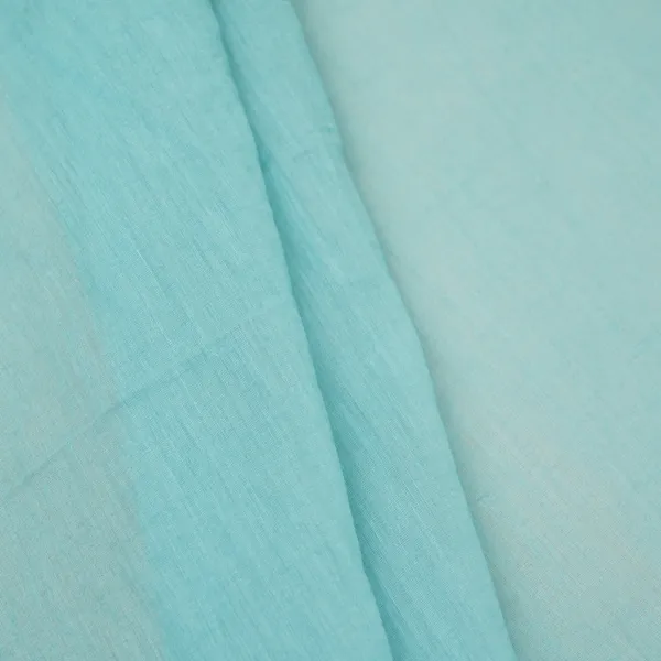 Aqua_Blue_Floral_Applique_3d_Work_Mul_Chanderi_Fabric_Dc_30260_Default_Title