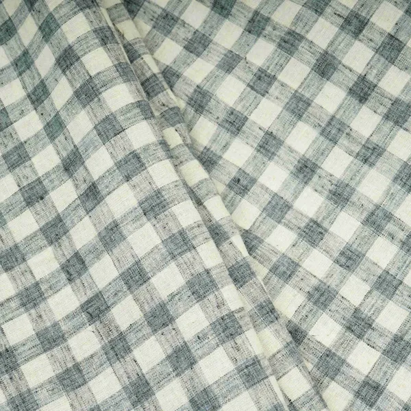 Grey_White_Check_Linen_Fabric_Rs_30236_Default_Title