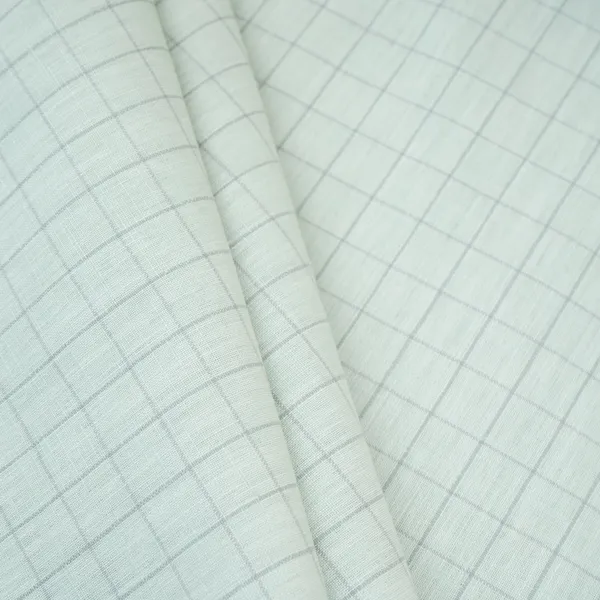Light_Grey_Check_Print_Linen_Fabric_Mfm_30128_Default_Title