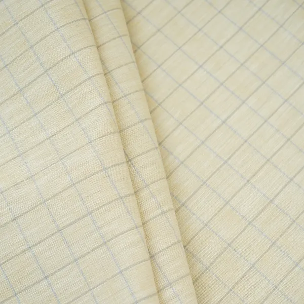 Beige_Check_Print_Linen_Fabric_Mfm_30130_Default_Title