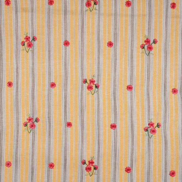 Yellow_White_Stripes_Floral_Embroidery_South_Cotton_Fabric_Gts_30263_Default_Title