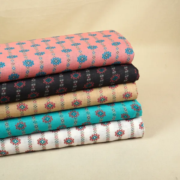 Coral_Pink_Abstract_Print_Cotton_Linen_Fabric_Gts_30279_Default_Title