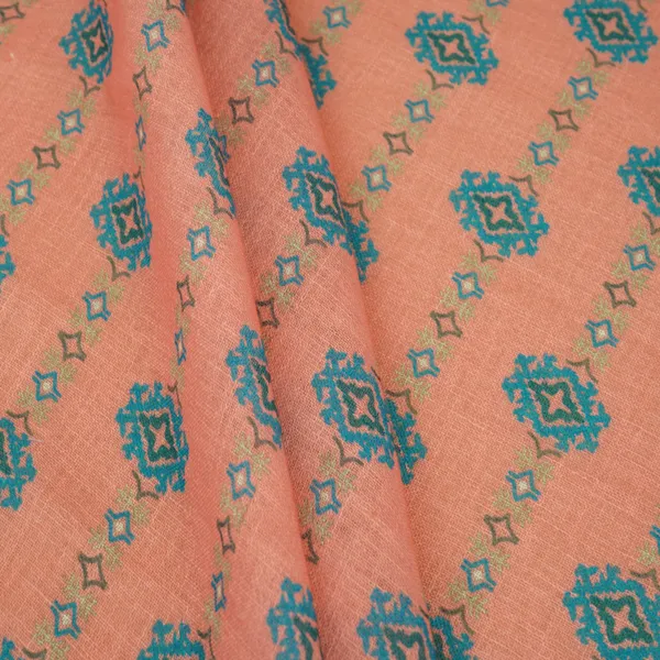 Coral_Pink_Abstract_Print_Cotton_Linen_Fabric_Gts_30279_Default_Title