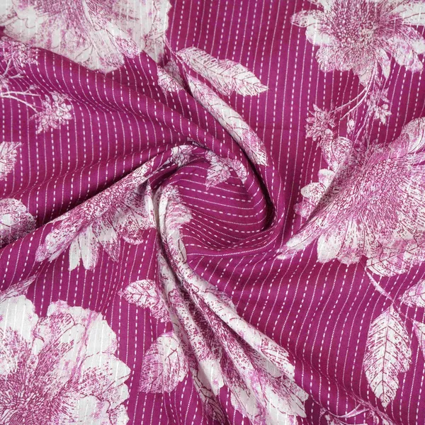 Magenta_With_White_Floral_Kantha_Print_Cotton_Fabric_Og_30295_Default_Title