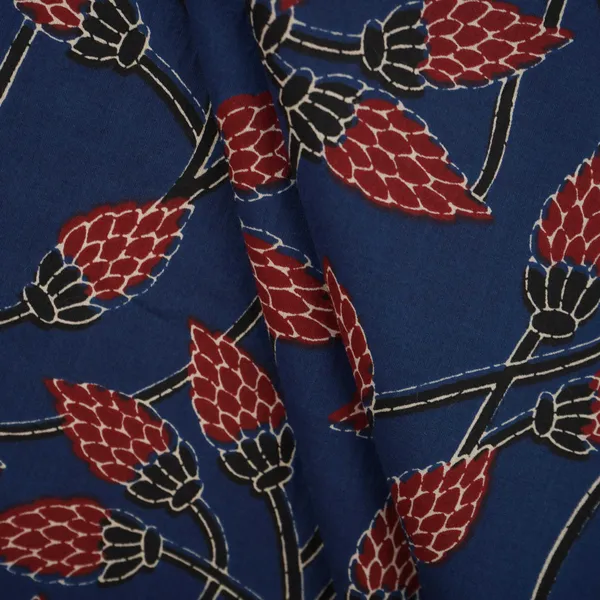 Blue_Floral_Print_Cotton_Fabric_Og_30327_Default_Title