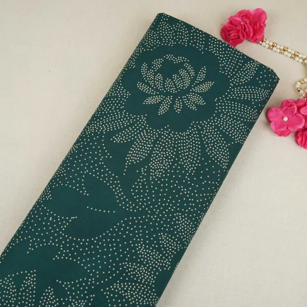 Dark_Green_Bandhani_Print_Cotton_Fabric_Og_30334_Default_Title
