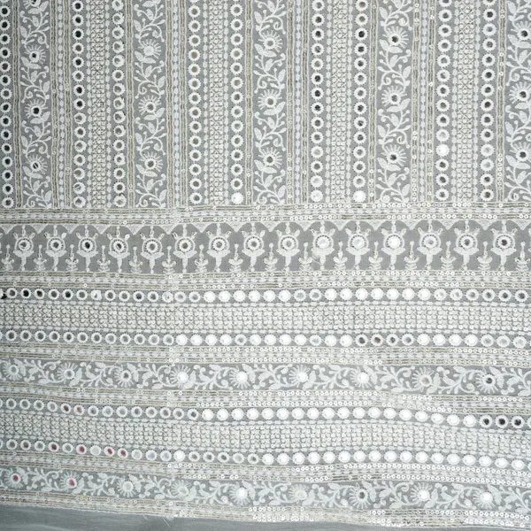 Off_White_Dyeable_Mirror_Embroidery_Georgette_Fabric_At_30350_Default_Title