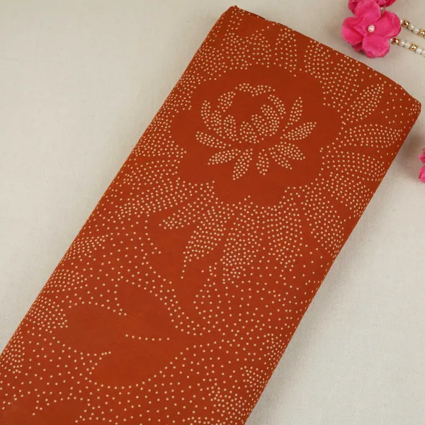 Brown_Bandhani_Print_Cotton_Fabric_Og_30410_Default_Title