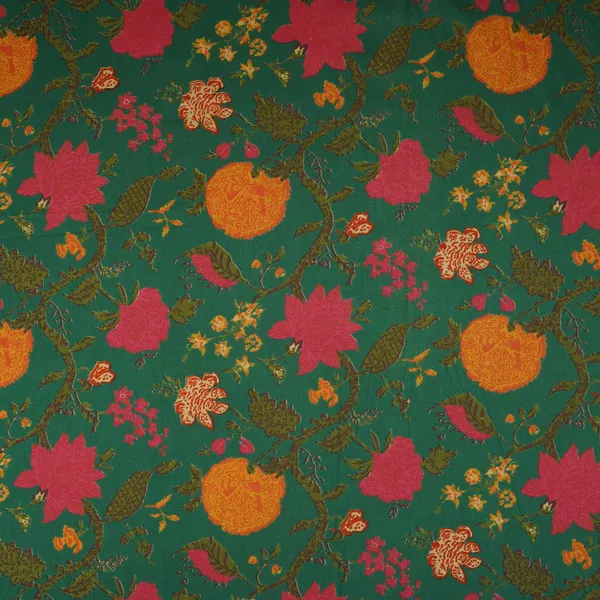 Dark_Green_Floral_Print_Cotton_Fabric_Og_30413_Default_Title