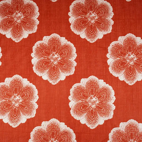 Orange_White_Floral_Applique_Print_Cotton_Fabric_Og_30417_Default_Title