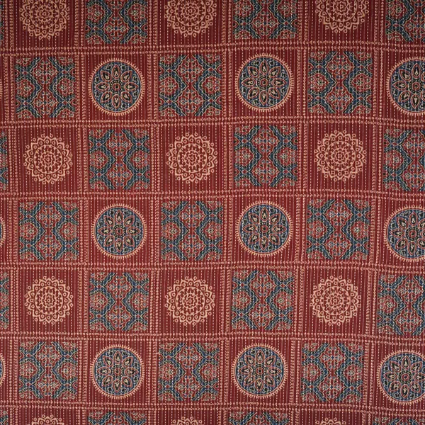 Maroon_Ajrakh_With_Kantha_Print_Cotton_Fabric_Og_30426_Default_Title