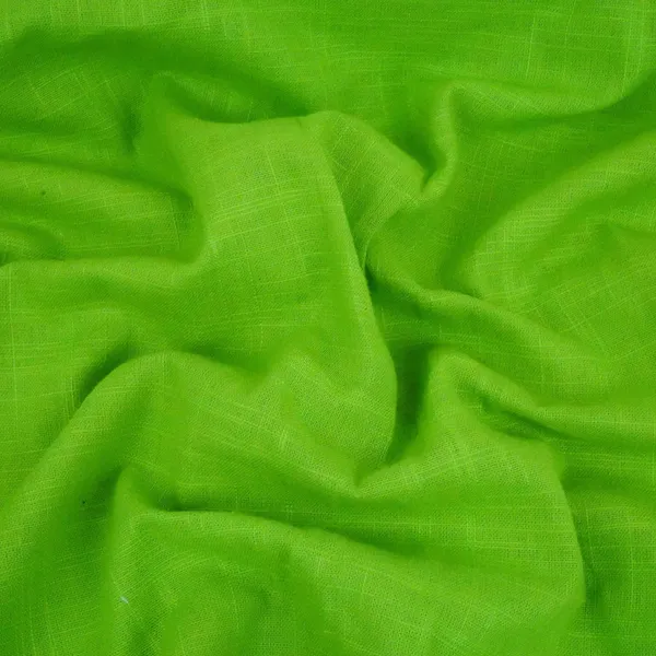Parrot_Green_Solid_Cotton_Linen_Slub_Fabric_Sg_30363_Default_Title