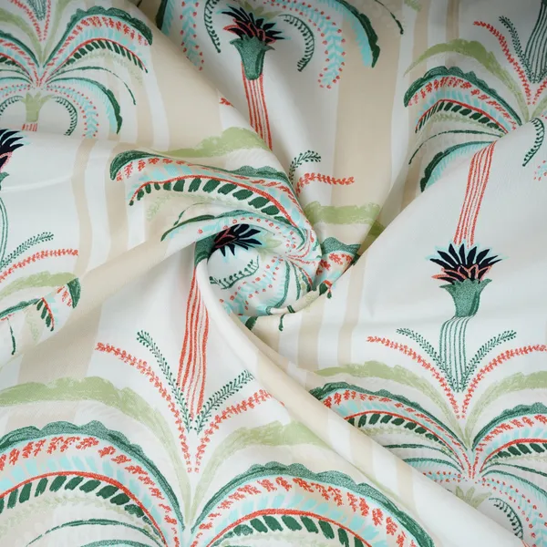 White_Floral_Print_Poplin_Fabric_Lsf_30550_Default_Title