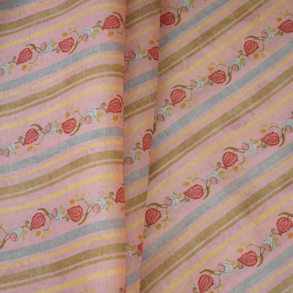 Pink_Green_Stripes_Print_Mul_Chanderi_Fabric_Gts_30509_Default_Title