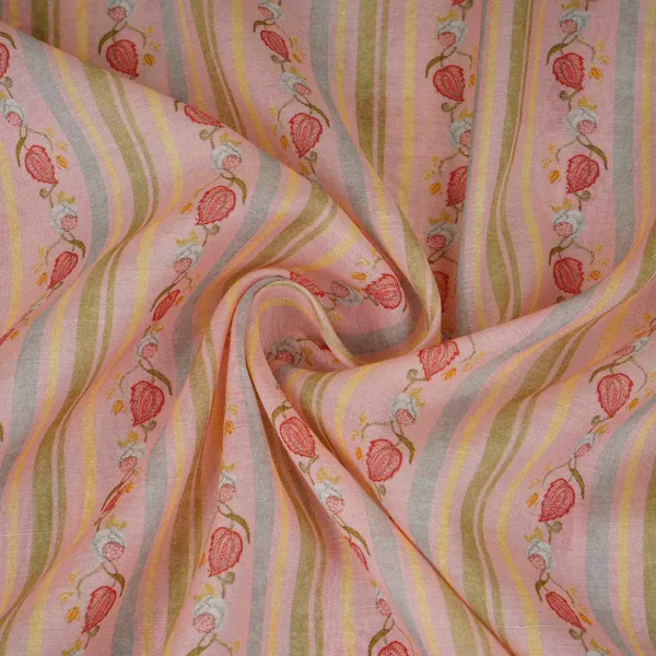 Pink_Green_Stripes_Print_Mul_Chanderi_Fabric_Gts_30509_Default_Title
