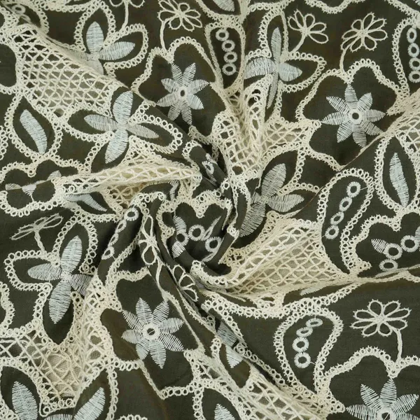 Dark_Green_Floral_Schiffli_Embroidery_Cotton_Fabric_Dvt_30568_Default_Title