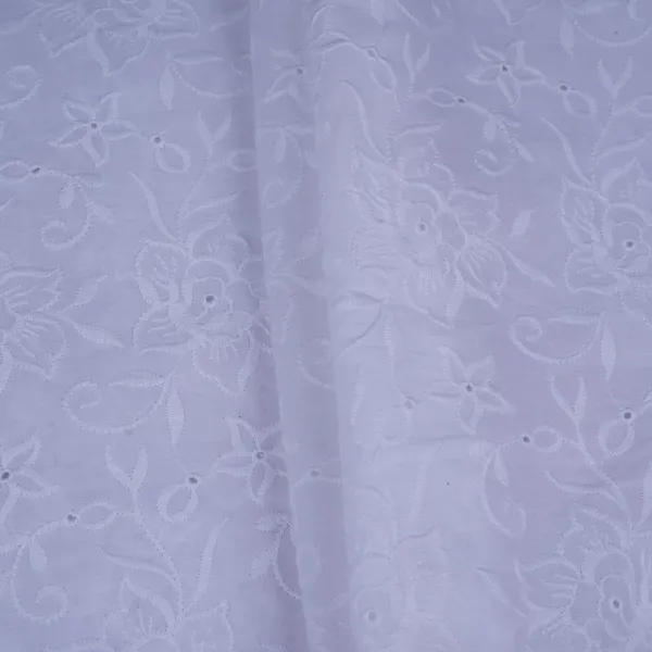 White_Dyeable_Floral_Embroidery_Cotton_Schiffli_Fabric_Mjf_30603_Default_Title