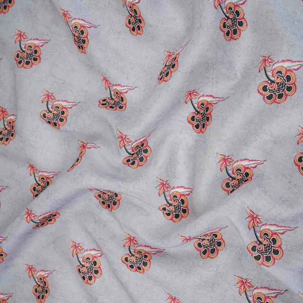Grey_Floral_Print_Mul_Chanderi_Fabric_Vf_30607_Default_Title
