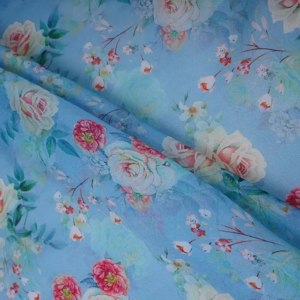 Sky_Blue_Floral_Print_Organza_Fabric_Mt_30673_Default_Title