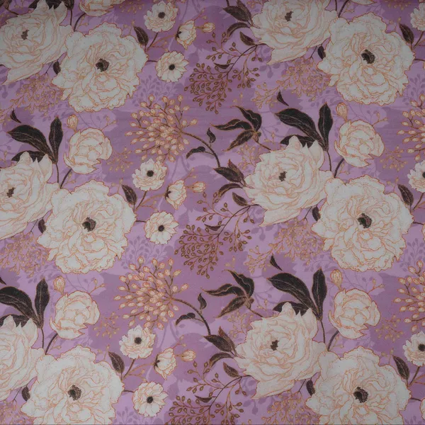Lilac_Floral_Print_Organza_Fabric_Mt_30674_Default_Title