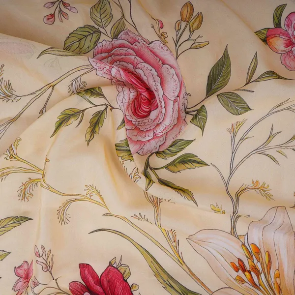 Ivory_Floral_Print_Organza_Fabric_Mt_30676_Default_Title