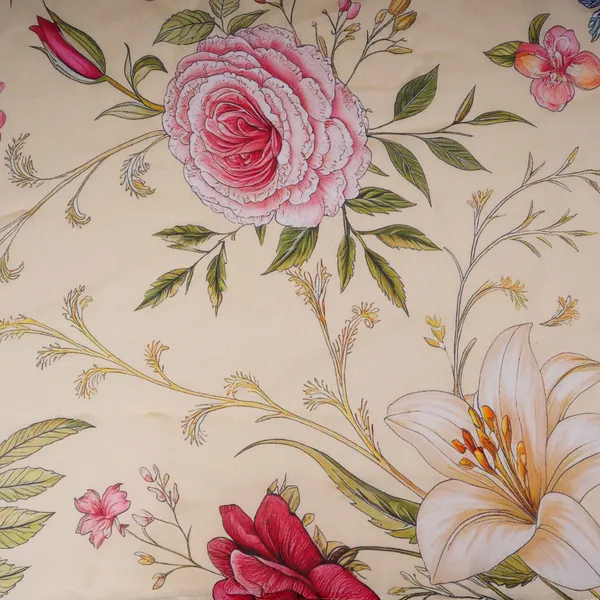 Ivory_Floral_Print_Organza_Fabric_Mt_30676_Default_Title