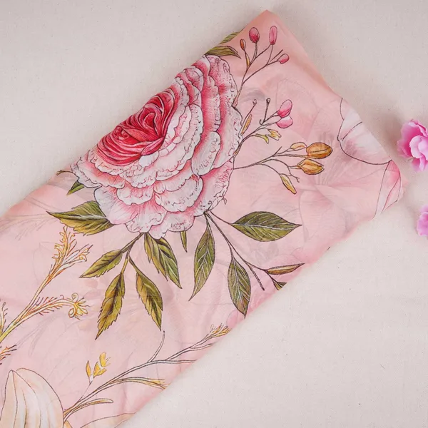 Blush_Pink_Floral_Print_Organza_Fabric_Mt_30677_Default_Title