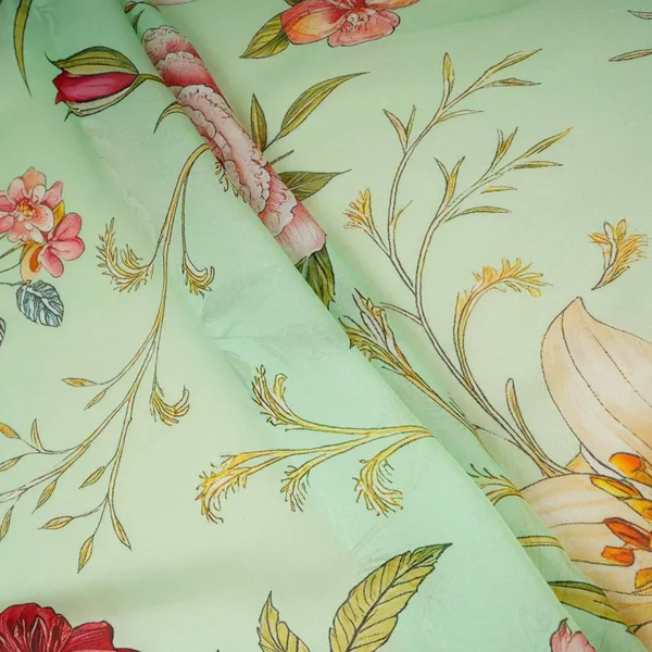 Mint_Green_Floral_Print_Organza_Fabric_Mt_30678_Default_Title