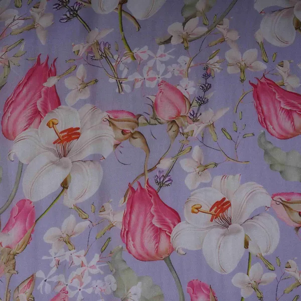 Lavender_Floral_Print_Organza_Fabric_Mt_30679_Default_Title