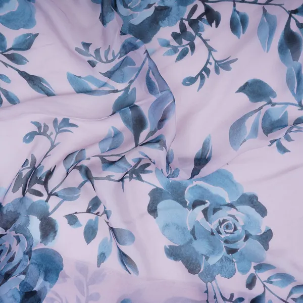 Light_Grey_Floral_Print_Organza_Fabric_Mt_30682_Default_Title