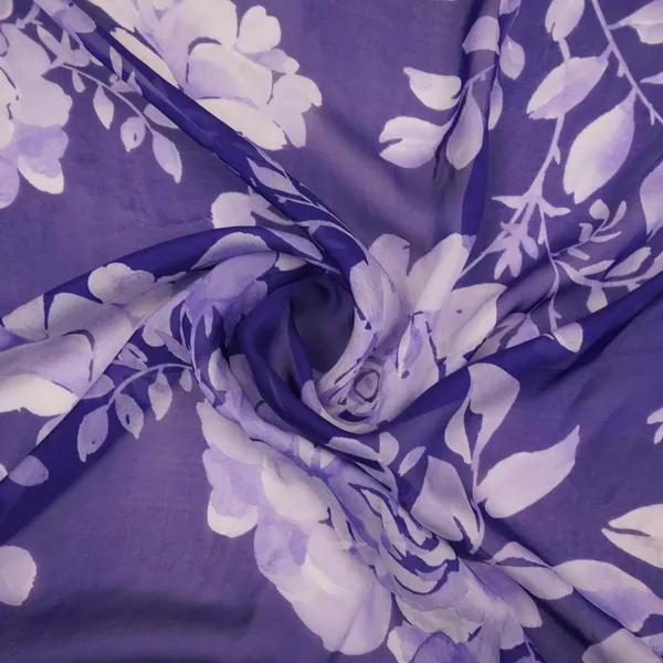 Royal_Blue_Floral_Print_Organza_Fabric_Mt_30683_Default_Title