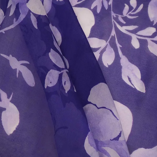 Royal_Blue_Floral_Print_Organza_Fabric_Mt_30683_Default_Title