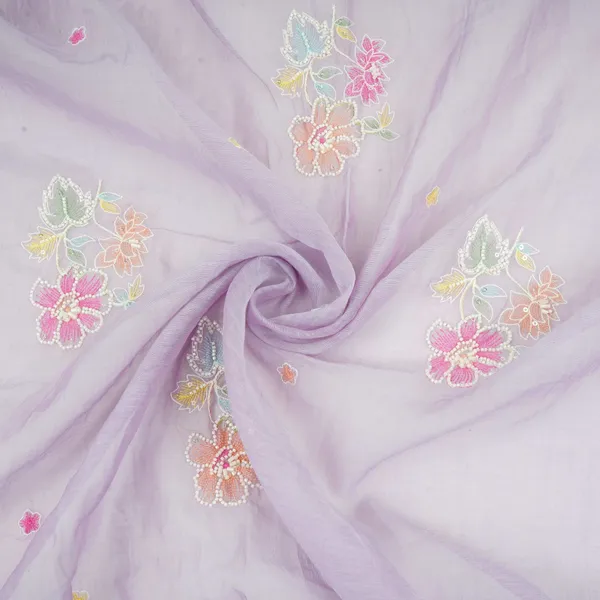 Lavender_Floral_Cutdana_Embroidery_Pure_Banaras_Mul_Chanderi_Fabric_Sgs_30695_Default_Title