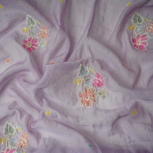 Lavender_Floral_Cutdana_Embroidery_Pure_Banaras_Mul_Chanderi_Fabric_Sgs_30695_Default_Title