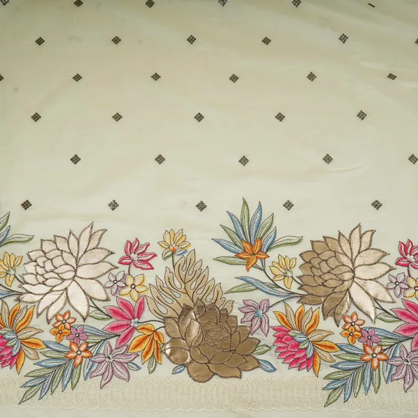 Off_White_Multicolor_Floral_Embroidery_Pure_Banaras_Mul_Chanderi_Fabric_Sgs_30701_Default_Title