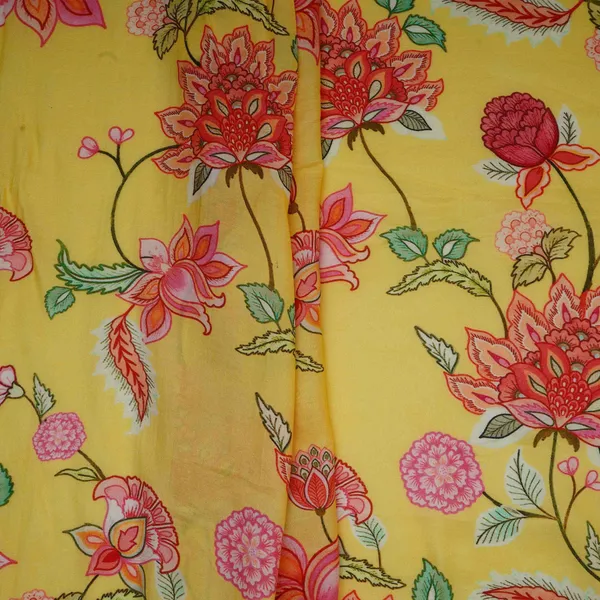 Pale_Yellow_Mughal_Floral_Print_Muslin_Fabric_Gts_30942_Default_Title