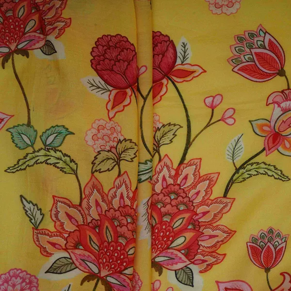 Pale_Yellow_Mughal_Floral_Print_Muslin_Fabric_Gts_30942_Default_Title