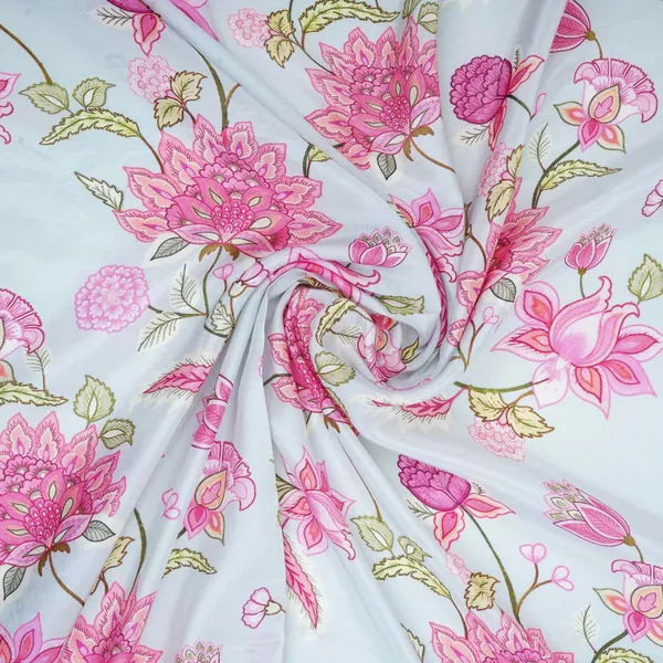 Light_Grey_Mughal_Floral_Print_Muslin_Fabric_Gts_30948_Default_Title