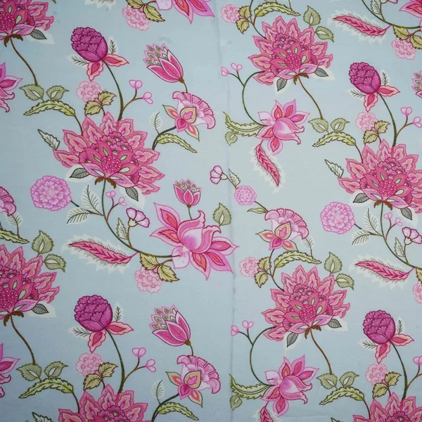 Light_Grey_Mughal_Floral_Print_Muslin_Fabric_Gts_30948_Default_Title