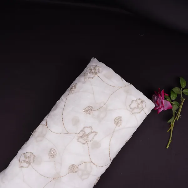 White_Dyeable_Swarovski_Embroidery_Georgette_Fabric_Su_31032_Default_Title