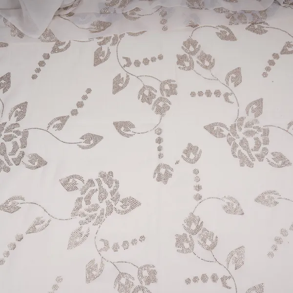 White_Dyeable_Swarovski_Embroidery_Georgette_Fabric_Su_31033_Default_Title