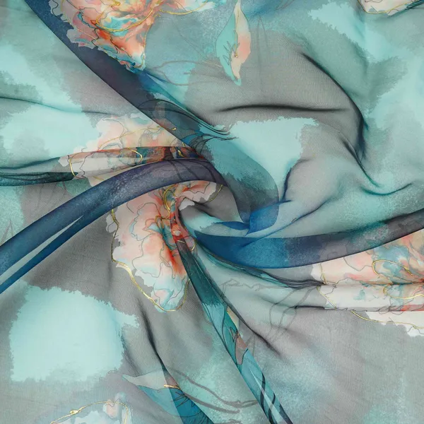 Midnight_Teal_Zari_Floral_Organza_Fabric_Mtfg_31106_Default_Title
