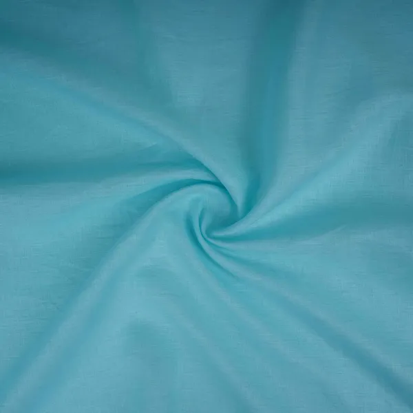 Aqua_Blue_Solid_Pure_Linen_Fabric_Ut_31167_Default_Title