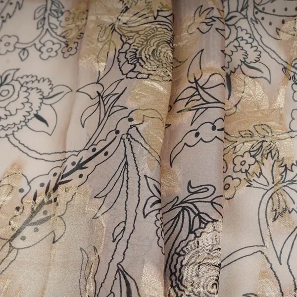 Beige_Floral_Print_With_Jacquard_Organza_Fabric_Mt_31169_Default_Title