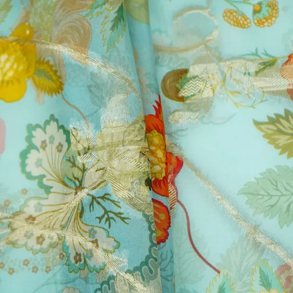Power_Blue_Floral_Print_With_Jacquard_Organza_Fabric_Mt_31172_Default_Title